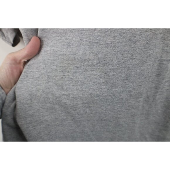 Vintage Y2K Nike Mens XL Distressed Travis Scott Mini Swoosh Striped T-Shirt - Picture 9 of 16